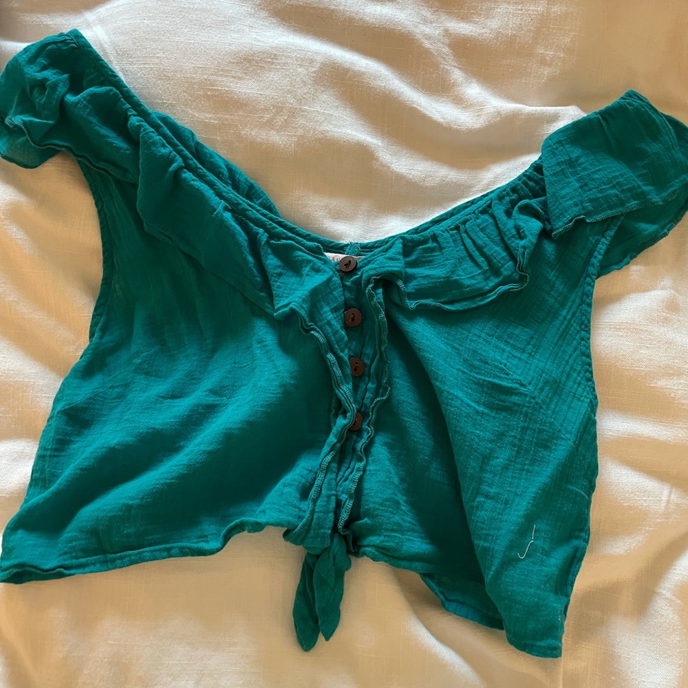 Urban outfitters loose crop top